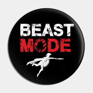 Beast mode design Pin