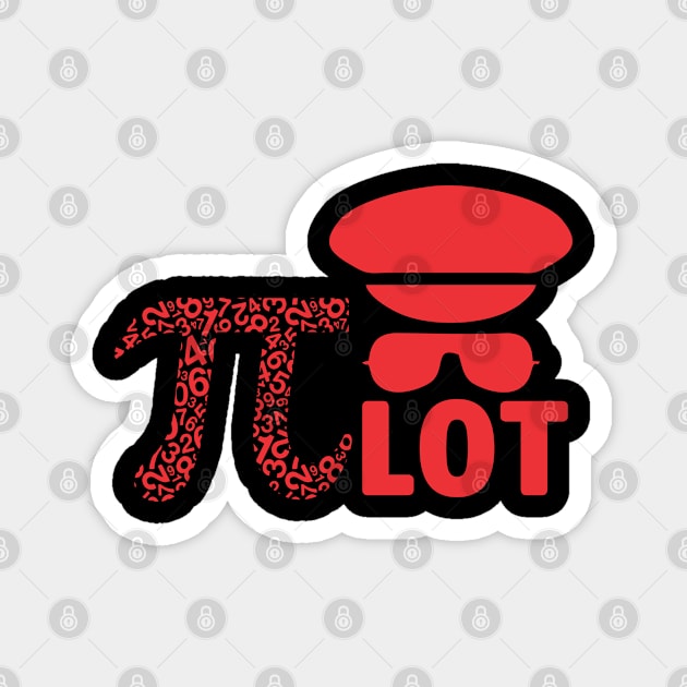 PI Day PIlot Magnet by A Zee Marketing