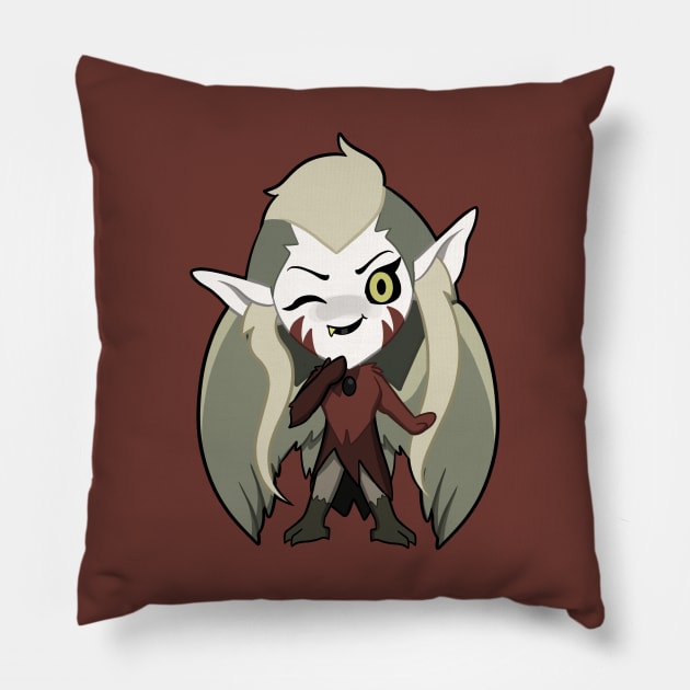 Harpy Eda Pillow by dragonlord19