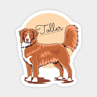 Toller Waiting For You Magnet