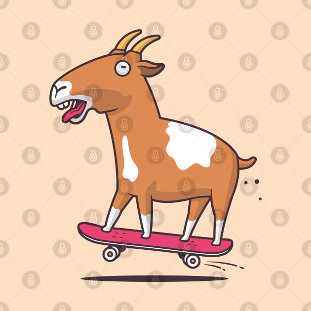 Goat Skater by zoljo