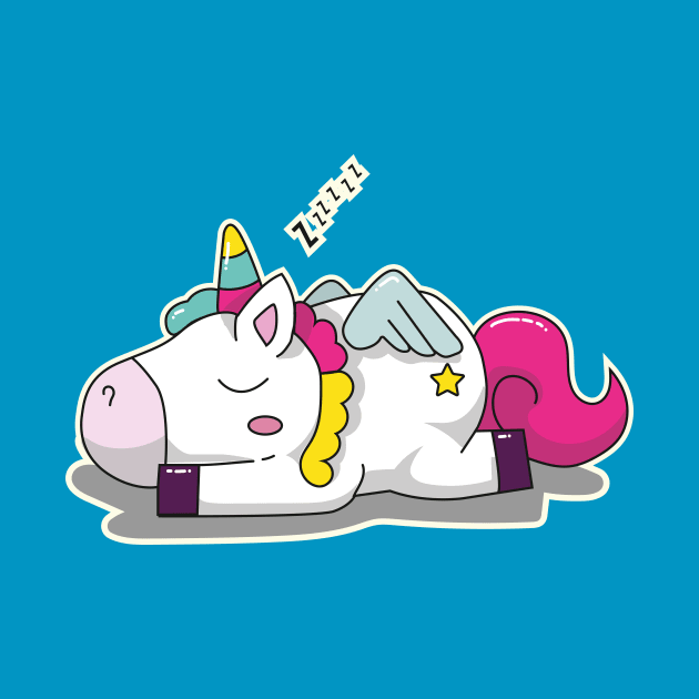 Sleeping Unicorn by Ciwa