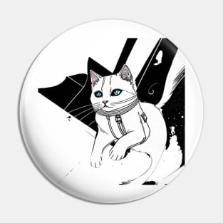 Baby cat blue eyes Pin