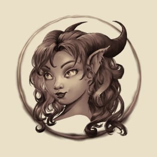 Tiefling Girl T-Shirt