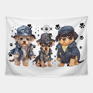 Dogs's Police Tapestry