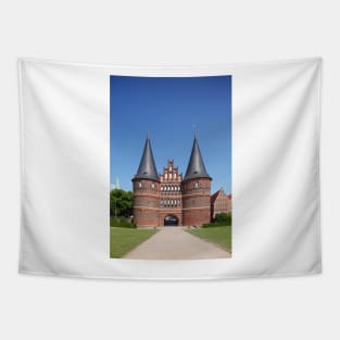 Holsten Gate, Luebeck, Schleswig-Holstein, Germany, Europe Tapestry