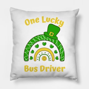 One Lucky Bus Driver Pillow