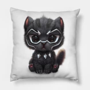 Black Panther Kitty Pillow