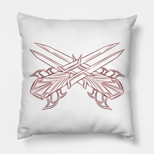 Zed Blades Pillow