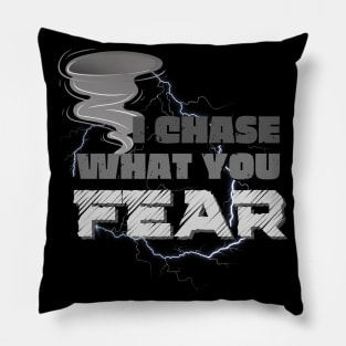 Tornado Weather Chaser Meteorologist Pillow