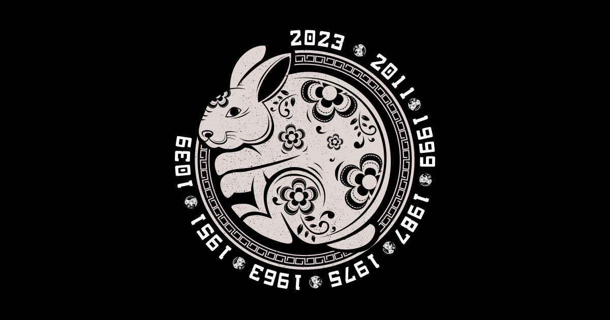 Happy Chinese New Year 2023 Year Of The Rabbit Women Men Kid - Year Of ...