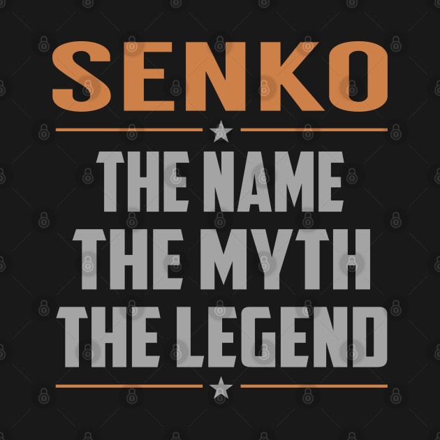 SENKO The Name The Myth The Legend by YadiraKauffmannkq