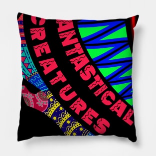 FANTASTICAL CREATURES ALEBRIJE Pillow