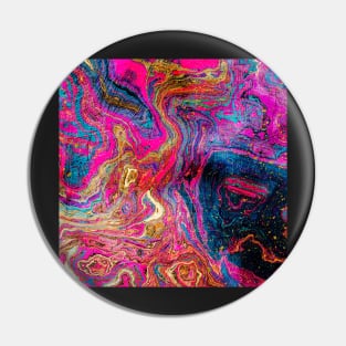 Premium Colorful Marble Inkscape Pin