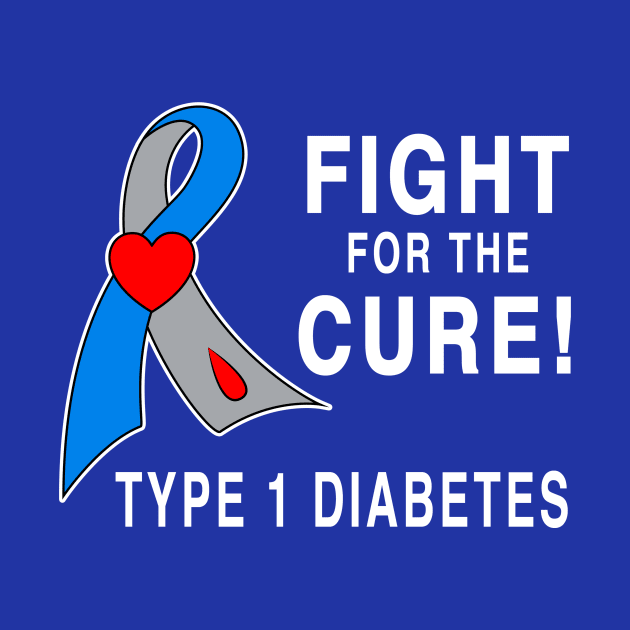 Type 1 Diabetes Fight for the Cure by PenguinCornerStore
