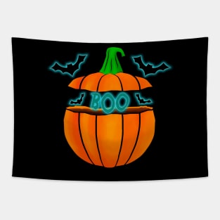 Pumpkin Boo Tapestry