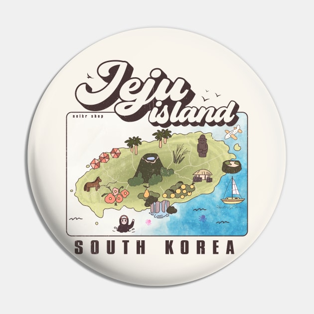 jeju island Pin by nelkrshop