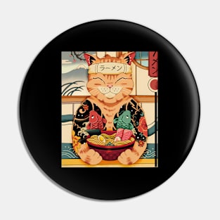 Cat Kawaii Cats Japanese Culture Fans Pin