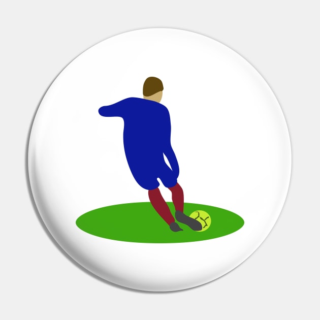 Football player with the ball. Sport. Football game, soccer. Interesting design, modern, interesting drawing. Hobby and interest. Concept and idea. Pin by grafinya