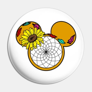 Colors of the Wind Dream Catcher Pin