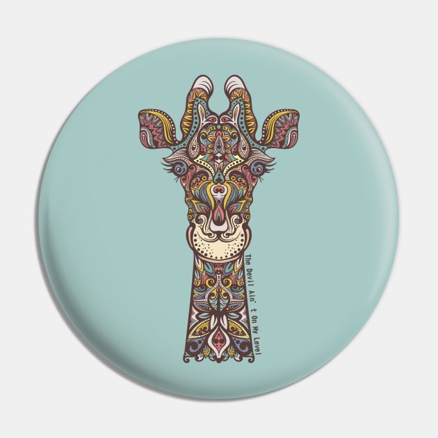 giraffe Pin by Volha_Petra