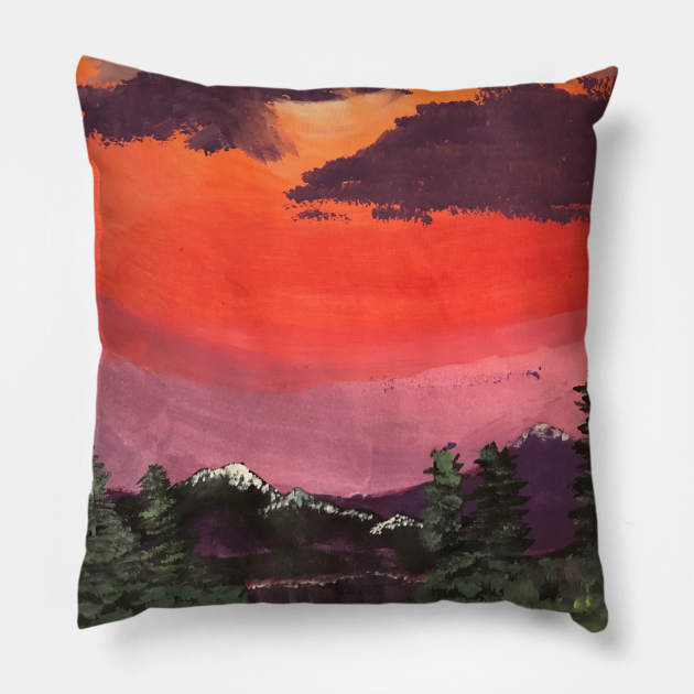 Alaska Pillow by Kbpaintingprints