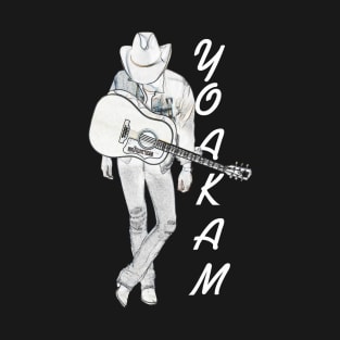 dwight yoakam art visual T-Shirt