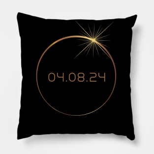 Total Solar Eclipse 2024 Pillow