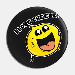 I Love Cheese! Pin