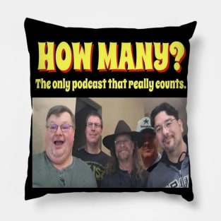 How Many? Podcast Pillow