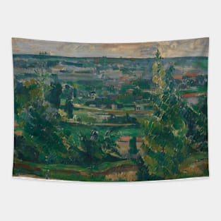 Landscape from Jas de Bouffan by Paul Cezanne Tapestry