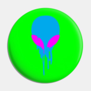 Acid Melting Alien Pin