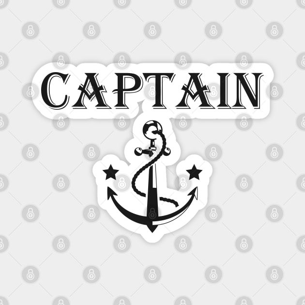 Nautical Captain Magnet by KC Happy Shop