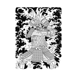 Ink Samurai wave T-Shirt