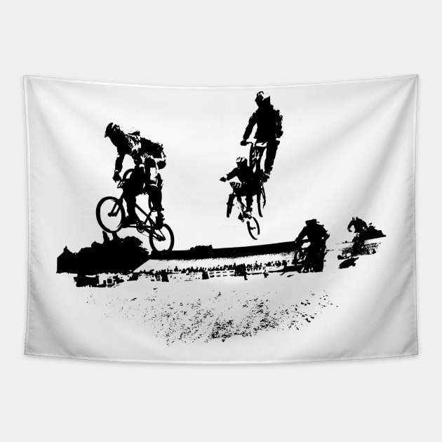 bmx Tapestry by rickylabellevie