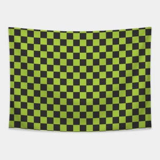 Green checkered Tapestry