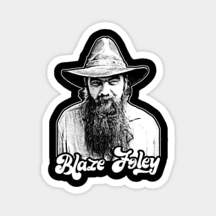 Blaze Foley // Original Retro Outlaw Country Fan Design Magnet