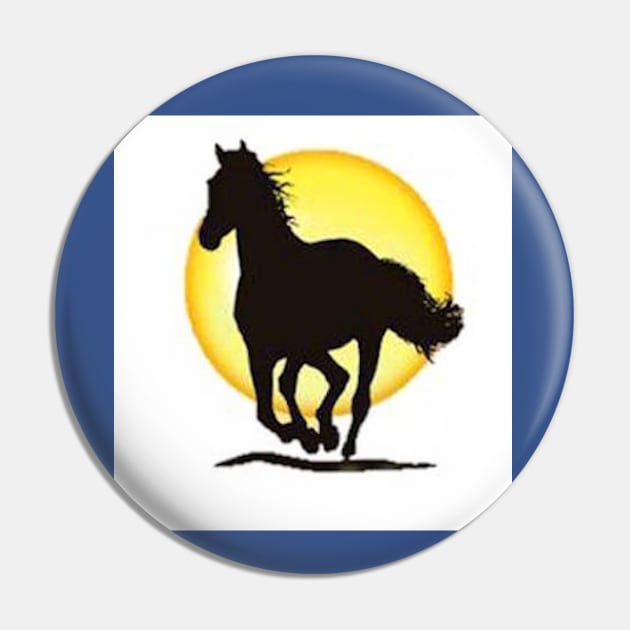 Sunshine Horses Logo Pin by SunshineHorses