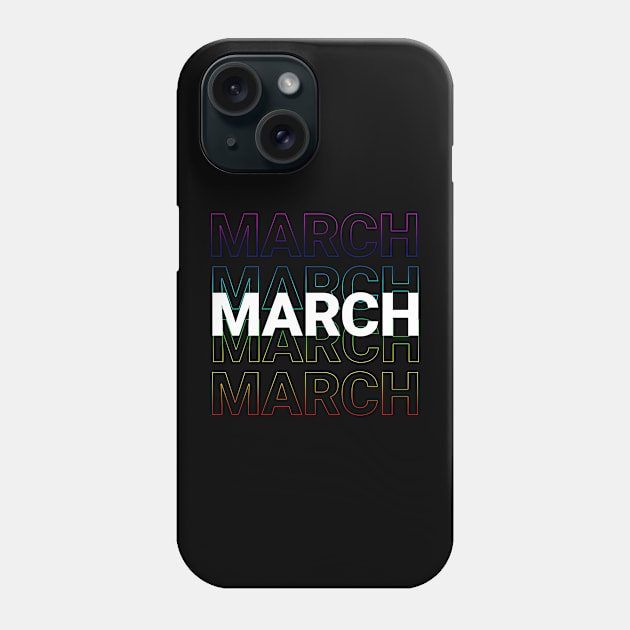 born in March Phone Case by car lovers in usa