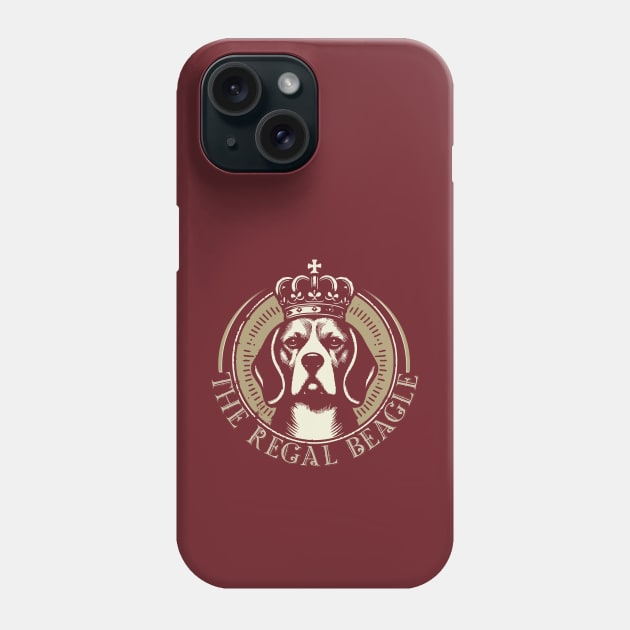 The Regal Beagle Retro Design Phone Case by Trendsdk