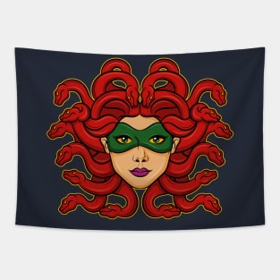 Bad Hairdo Medusa Myth Bad Hair Day gift idea present Tapestry