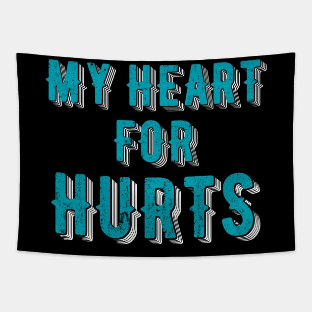 My Heart For Hurts 1 Tapestry by Traditional-pct