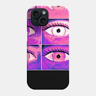 Genderfluid Pride Painted Eyes Collage Phone Case