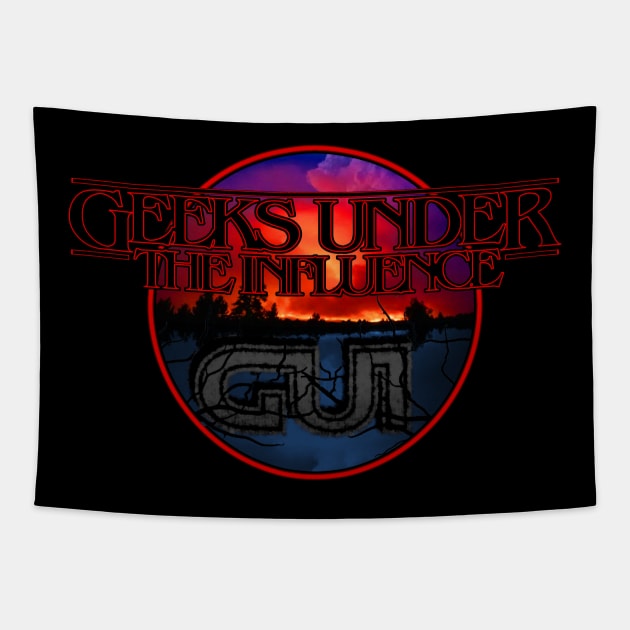 Stranger GUI Tapestry by Geeks Under the Influence 