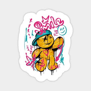 Smile Bear Magnet