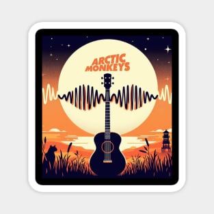 Arctic Monkeys Guitar Wave Magnet