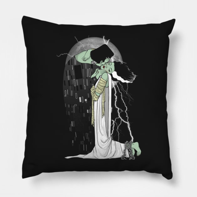 love beyond death Pillow by ursulalopez