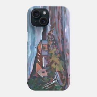 vancouver island beach boat Phone Case