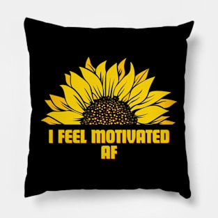 I feel motivated af Pillow