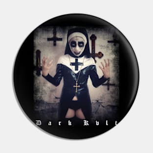 Satanic Nun Pin